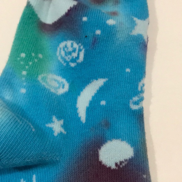 NWT Hand Crafted Outer Space Tie Dye Socks - Picture 4 of 6